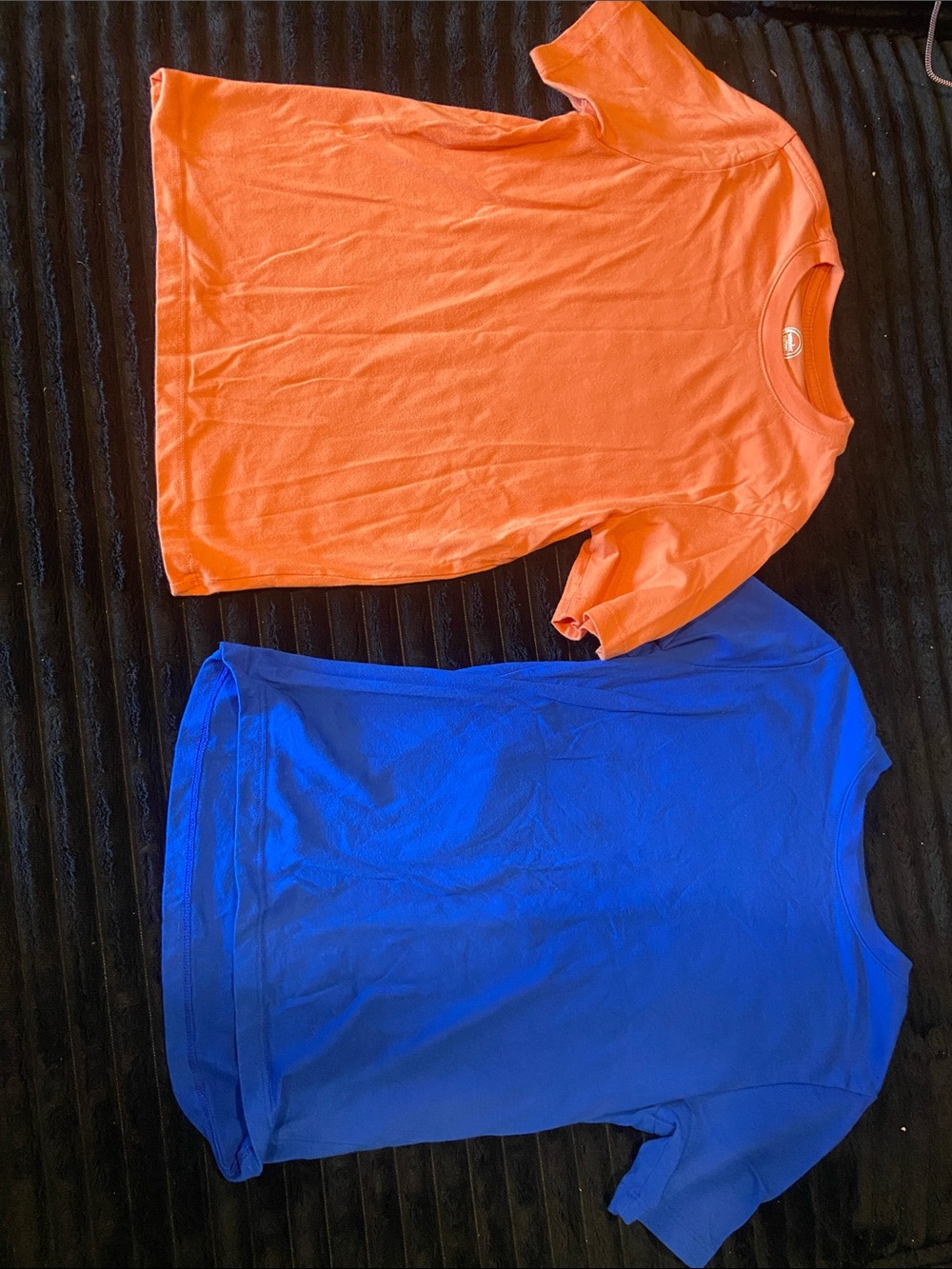 wonder nation Orange & Blue Short-Sleeve Tee 2-Pack